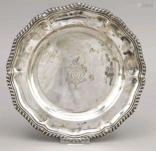 Plate, England, 1929, maker's