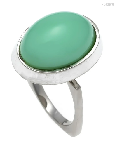 Chrysoprase ring WG 585/000 wi