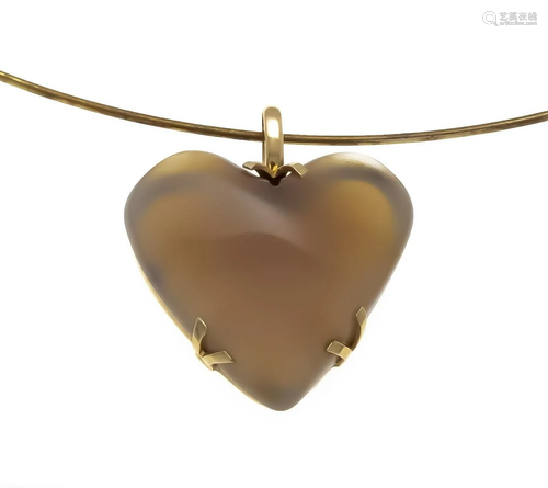 Heart necklace GG 750/000 unst