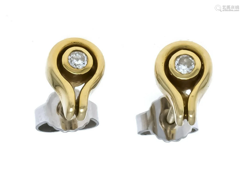 Brilliant ear studs GG 750/000