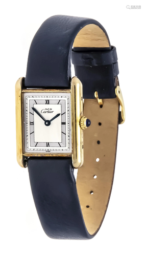 Cartier Tank, silver gold plat