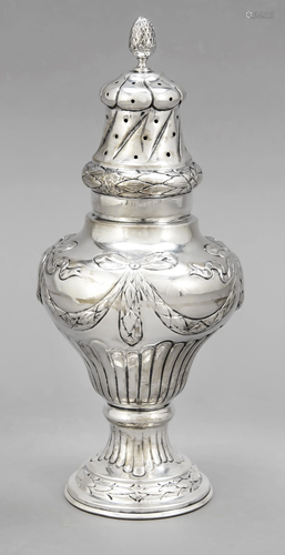 Large sugar shaker, c. 1900, s