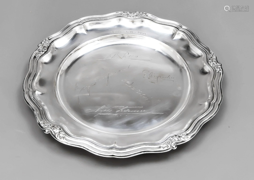 Round tray, Denmark, 1958, mak