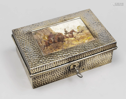 Rectangular lidded box, 20th c