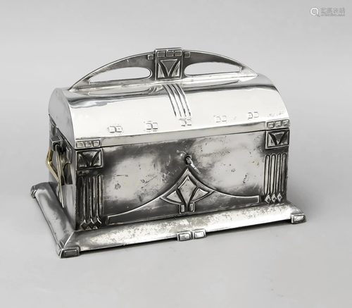 Rectangular Art Nouveau casket