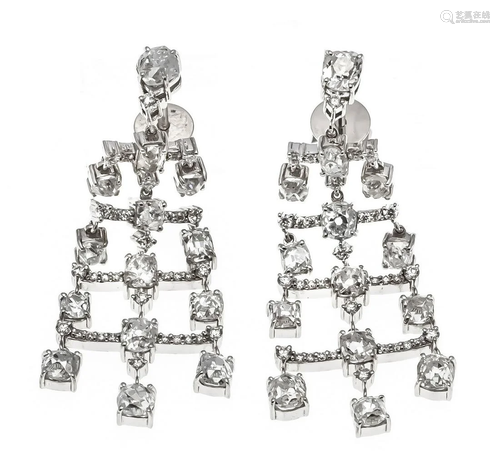 Old cut diamond stud earrings