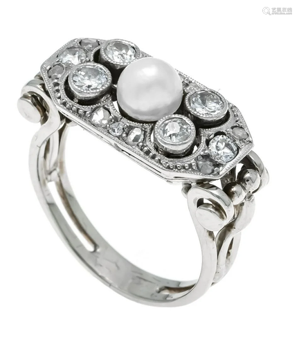 Art Deco ring WG 585/000 unsta