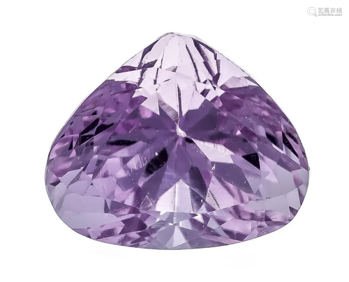 Kunzite 11,68 ct, heart cut va