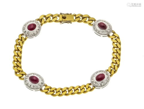 Ruby diamond bracelet GG/WG 75