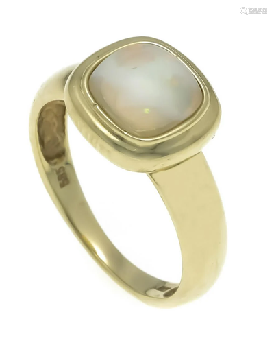 Opal ring GG 585/000 with a cu