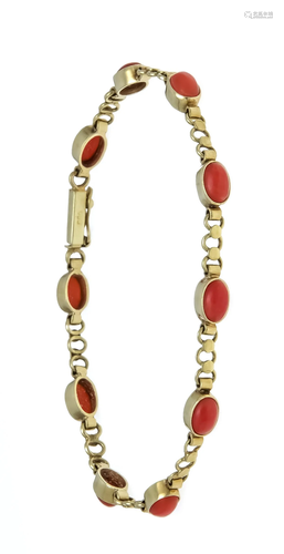 Coral bracelet GG 585/000 with