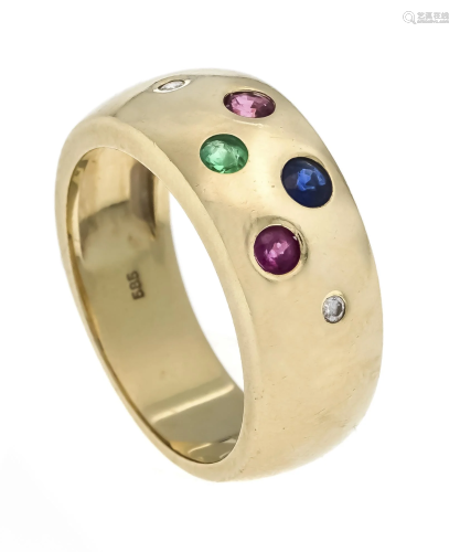 Multicolor ring GG 585/000 wit