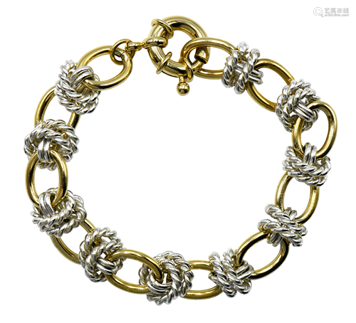 10 Karat Gold Link Bracelet