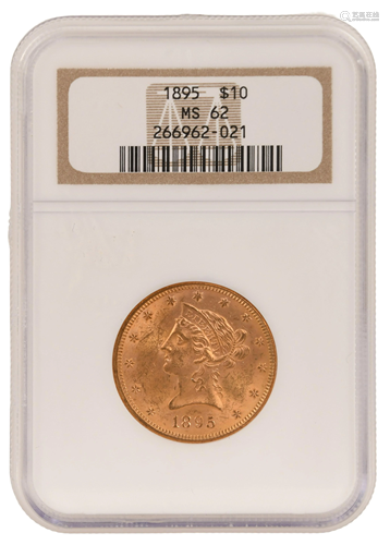 1895 $10 Liberty Head Gold Eagle Coin