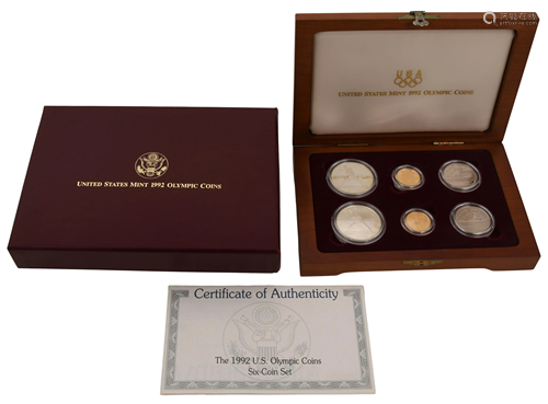 1992 United States Olympic Six-Coin Set