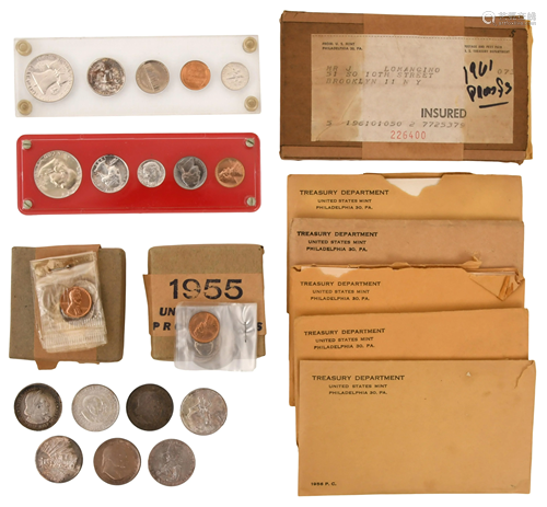 Lot of American Coins & Proof Sets