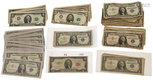 Lot of American Paper Currency