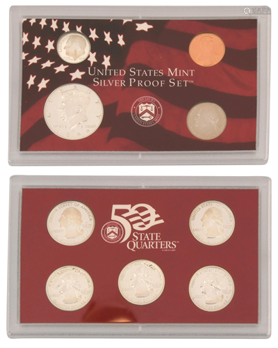 Lot of United States Mint Silver Proof Sets