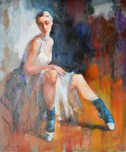 MAKAR ** BALLERINA ** SIGNED ORIGINAL