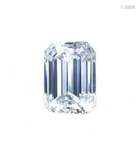 Emerald Cut 0.74 Carat Loose E-F Diamond Solitaire