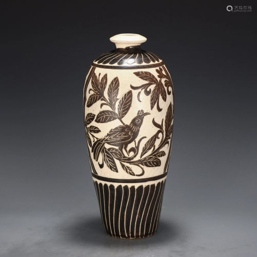 A Jizhou-type Vase Jin Dynasty
