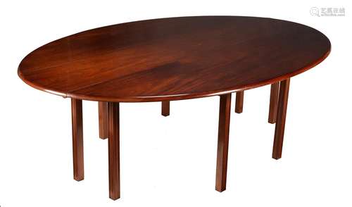 A mahogany wake table in George III Irish style