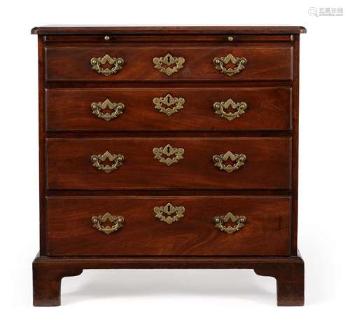 A George II mahogany chest of drawers