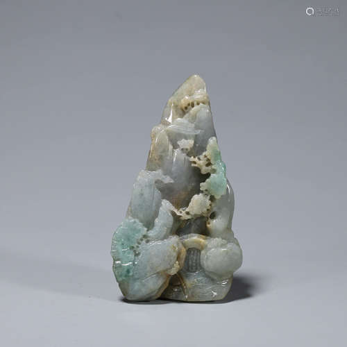 A jadeite carved ornament