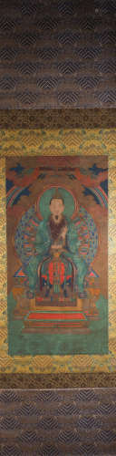 A Chinese figure painting