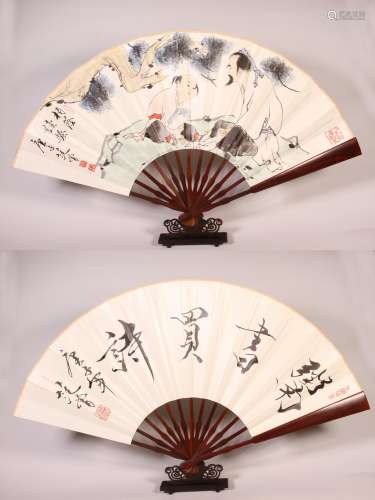 Fans: Calligraphy and Paintings by Fan Zeng