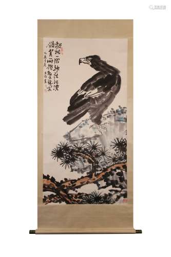 Vertical Painting by Li Kuchan