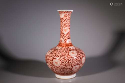 Iron-red Vase