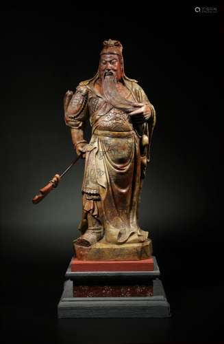 Shoushan Stone Statue of Lord Guan