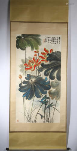 Chinese painting of Landscape -zhang daqian