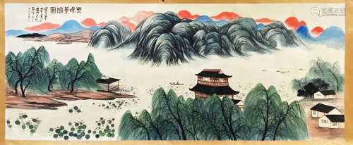 Chinese painting of Landscape -qi baishi