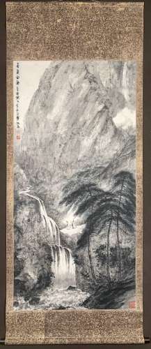 Chinese painting of Landscape -fu baoshi
