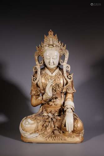 White-glazed Avalokitesvara