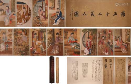 Longscroll Painting by Lang Shining