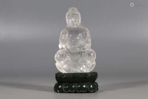 水晶釋迦牟尼坐像