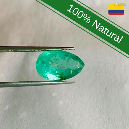 4.60 Carat Natural Loose Emerald Gemstone. AAA Gem