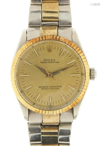 Rolex, gentlemen's Oyster Perpetual auto...