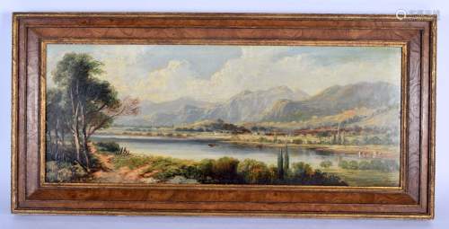 Continental School (19th Century) Two oil on boards,