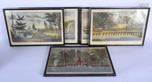 A RARE SET OF 18TH/19TH CENTURY ENGRAVINGS OF SOUTHE…