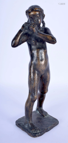 European School (C1900) F Barwig D J, Bronze, Female