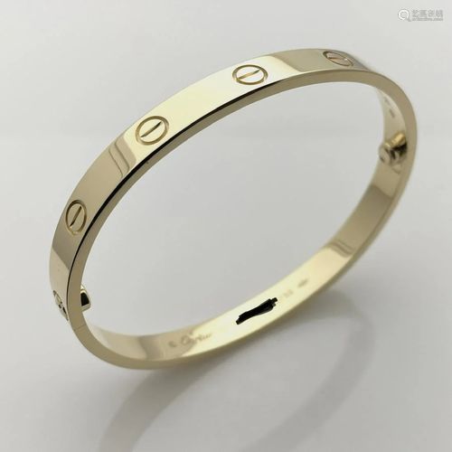 Cartier Love Bracelet Size 17