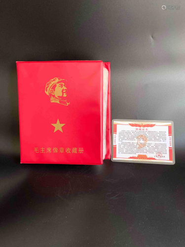 Collection of Chinese red chairman MAO badge