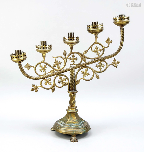 Altar candlestick, 19th centur