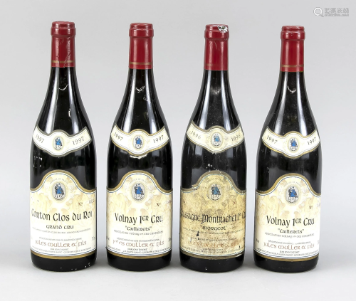 4 bottles of Great Burgundy wi