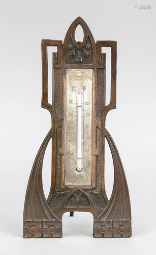 Art Nouveau thermometer for th