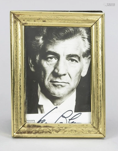 Autograph Leonard Bernstein, 2